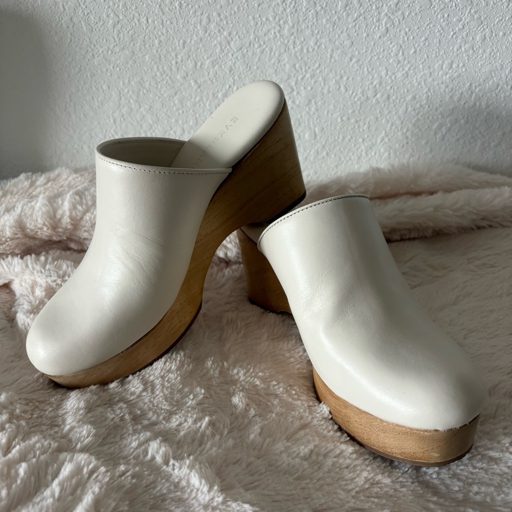 Everlane The Clog Nappa Leather